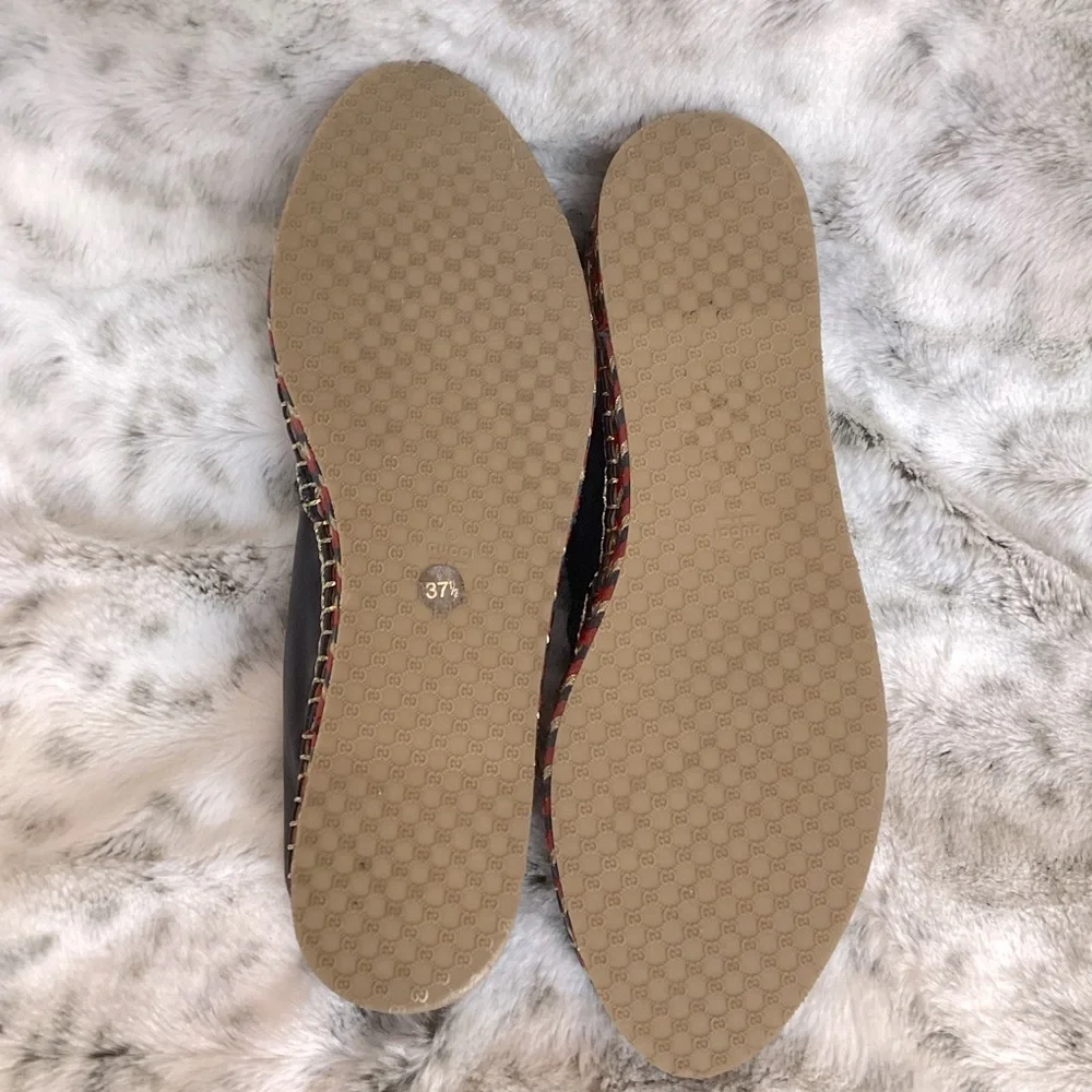 GUCCI Nappa Charlotte Espadrilles NWOT